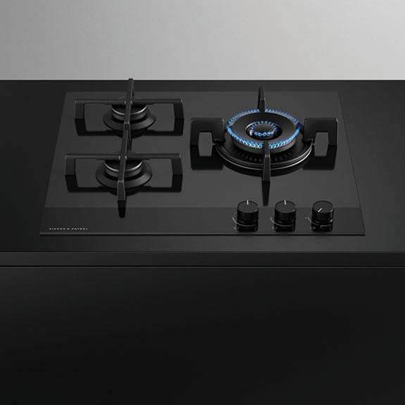 FISHERPAYKEL GAS ON GLASS COOKTOP 60CM