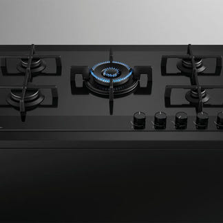 FISHERPAYKEL GAS ON GLASS COOKTOP 90CM