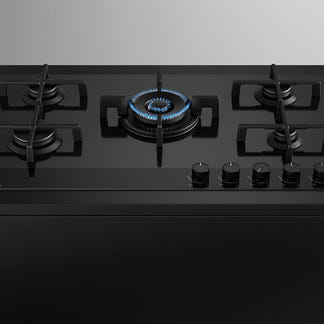 FISHERPAYKEL GAS ON GLASS COOKTOP 90CM
