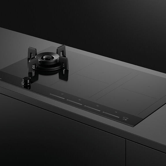 FISHERPAYKEL HYBRID GAS INDUCTION COOKTOP 90CM