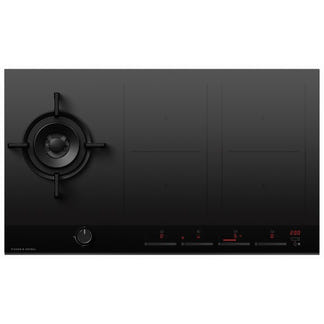 FISHERPAYKEL HYBRID GAS INDUCTION COOKTOP 90CM