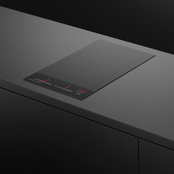 FISHERPAYKEL INDUCTION COOKTOP BLACK GLASS 30CM