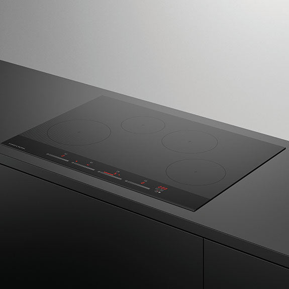 FISHERPAYKEL INDUCTION COOKTOP BLACK GLASS 76CM