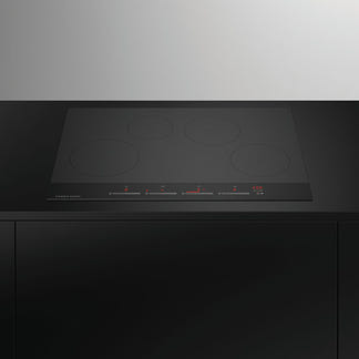 FISHERPAYKEL INDUCTION COOKTOP BLACK GLASS 76CM