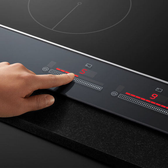 FISHERPAYKEL INDUCTION COOKTOP BLACK GLASS 76CM