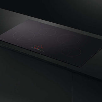 FISHERPAYKEL INDUCTION COOKTOP BLACK GLASS 90CM