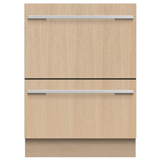 FISHERPAYKEL INTEGRATED DOUBLE DISHDRAWER 60CM
