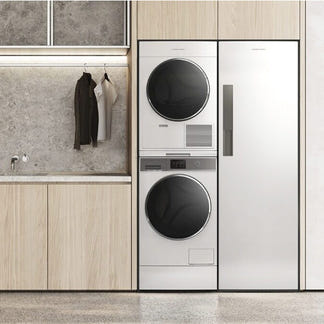 FISHERPAYKEL HEAT PUMP DRYER WHITE 10KG 60CM