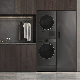 FISHERPAYKEL HEAT PUMP DRYER GRAPHITE NO TFT SCREEN 9KG 60CM