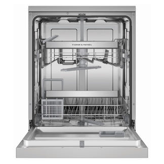 FISHERPAYKEL FREESTANDING DISHWASHER SANITISE STAINLESS STEEL
