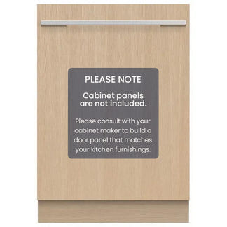 FISHERPAYKEL INTEGRATED DISHWASHER SANITISE 60cm