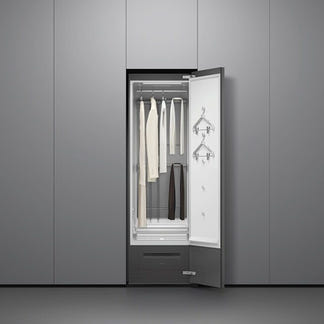 FISHERPAYKEL FABRIC CARE CABINET GRAPHITE 60CM
