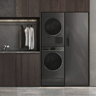 FISHERPAYKEL FABRIC CARE CABINET GRAPHITE 60CM