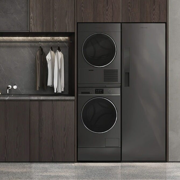 FISHERPAYKEL FABRIC CARE CABINET GRAPHITE 60CM