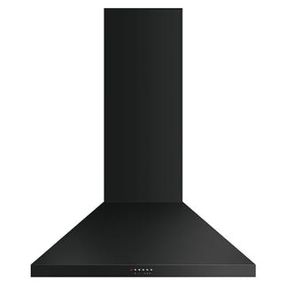 FISHERPAYKEL CANOPY WALL RANGEHOOD BLACK 90CM