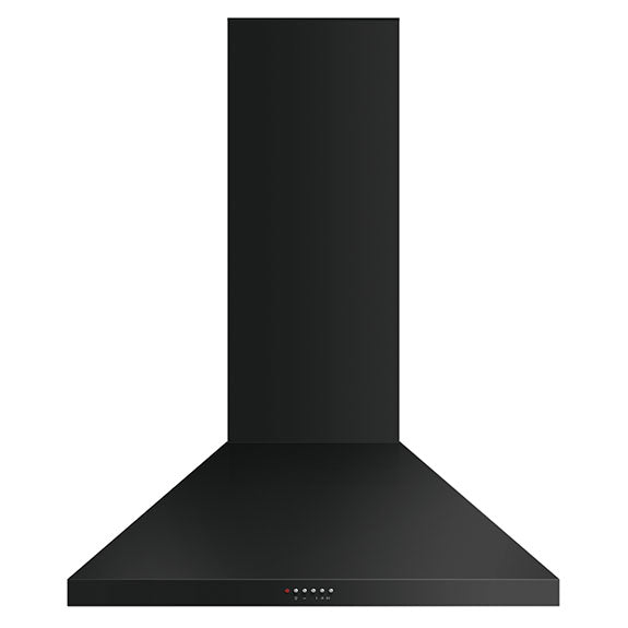 FISHERPAYKEL CANOPY WALL RANGEHOOD BLACK 90CM