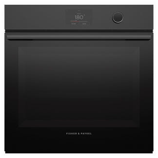 FISHERPAYKEL SINGLE OVEN PYRO 17 FUNC SMART HQ MINIMAL BLACK 60CM