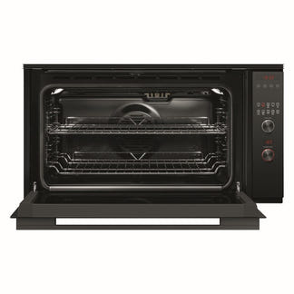 FISHERPAYKEL SERIES 7 CONTEMPORARY OVEN 9 FUNCTION BLACK 90CM