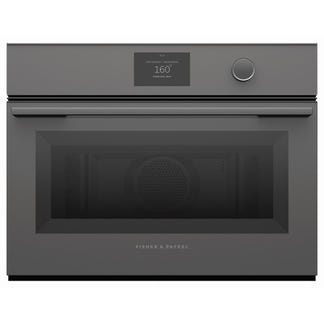 FISHERPAYKEL MICROWAVE OVEN COMPANION SMARTHQ MINIMAL GREY 60CM