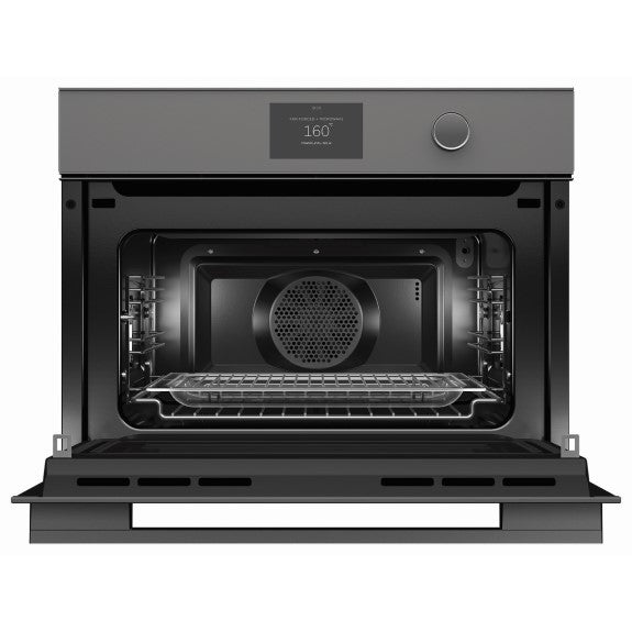 FISHERPAYKEL MICROWAVE OVEN COMPANION SMARTHQ MINIMAL GREY 60CM