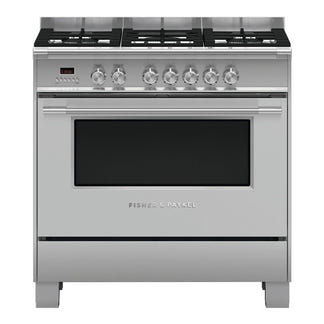 FISHERPAYKEL DUAL FUEL FREESTANDING COOKER STAINLESS STEEL 90CM