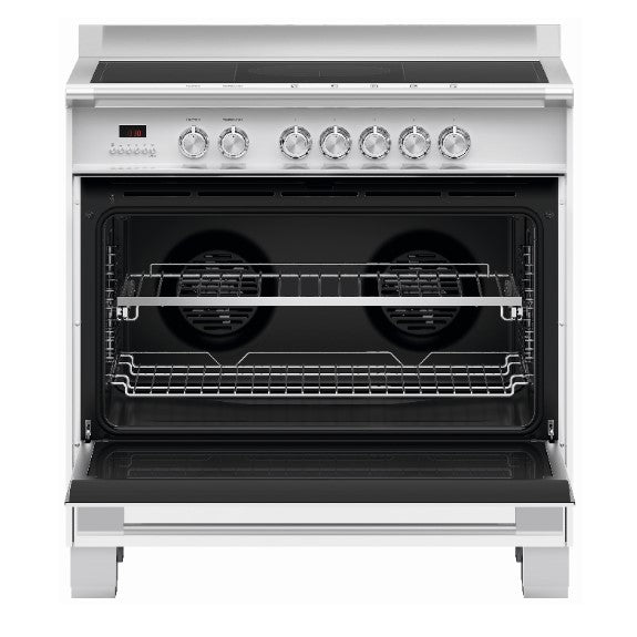 FISHERPAYKEL FREESTANDING INDUCTION COOKER WHITE 90CM