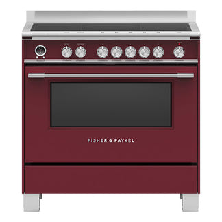 FISHERPAYKEL FREESTANDING INDUCTION COOKER RED 90CM