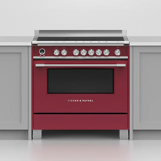 FISHERPAYKEL FREESTANDING INDUCTION COOKER RED 90CM