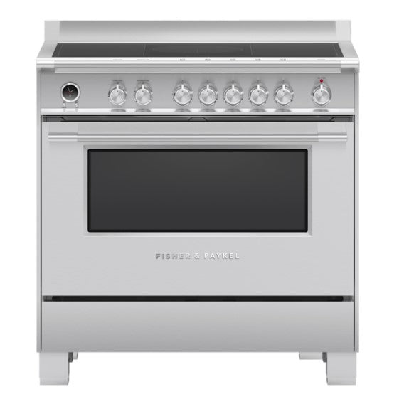 FISHERPAYKEL FREESTANDING INDUCTION COOKER STAINLESS STEEL 90cm