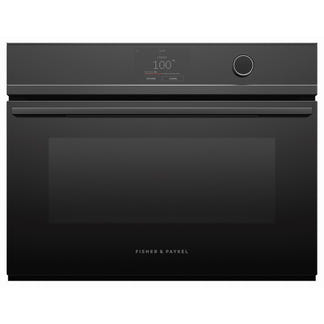 FISHERPAYKEL STEAMER OVEN COMPANION MINIMAL BLACK 60CM
