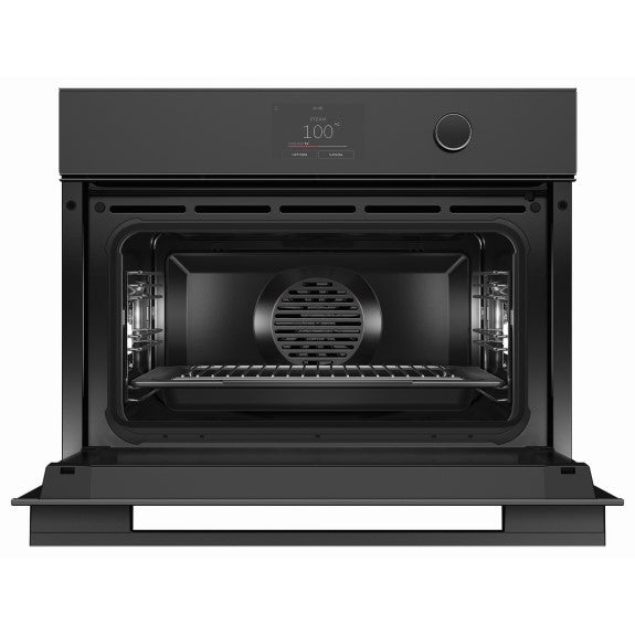 FISHERPAYKEL STEAMER OVEN COMPANION MINIMAL BLACK 60CM
