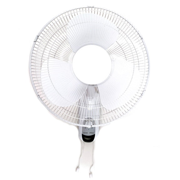 Heller Wall Fan with Pull Cord - 40cm