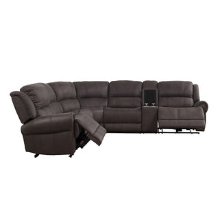 GRANDVIEW GRANDVIEW ASH - FABRIC - ELECTRIC RECLINING CORNER LOUNGE