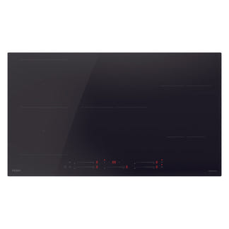 HAIER 500 SERIES INDUCTION COOKTOP 5 ZONE FLEXI ZONE BLACK GLASS 90CM