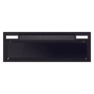 HAIER 600 SERIES INTEGRATED INSERT WALL RANGEHOOD HOOD TO HOB BLK 90CM