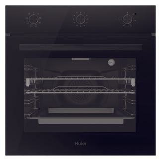 HAIER 300 SERIES BUILT IN OVEN 10A PLUG BLACK 60CM