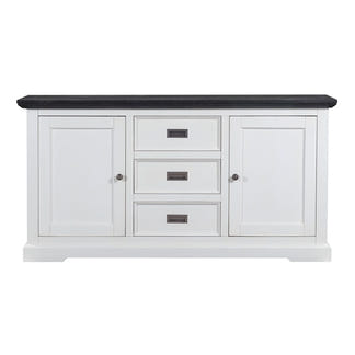 HAMPTON HAMPTON BUFFET - 1640X470 - WHITE/DARK TIMBER