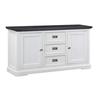 HAMPTON HAMPTON BUFFET - 1640X470 - WHITE/DARK TIMBER