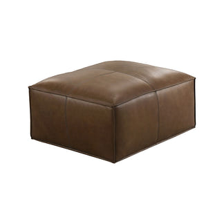 HAVANA HAVANA TAN - LEATHER - OTTOMAN