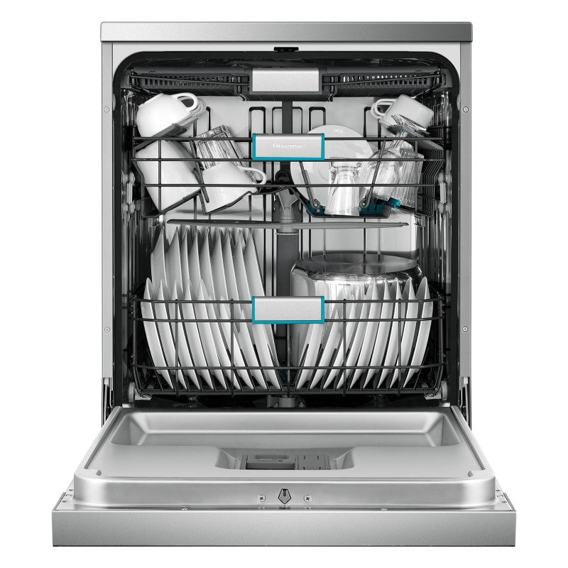 HISENSE FREESTANDING DISHWASHER WITH WIFI AND CORNER WASH 60CM