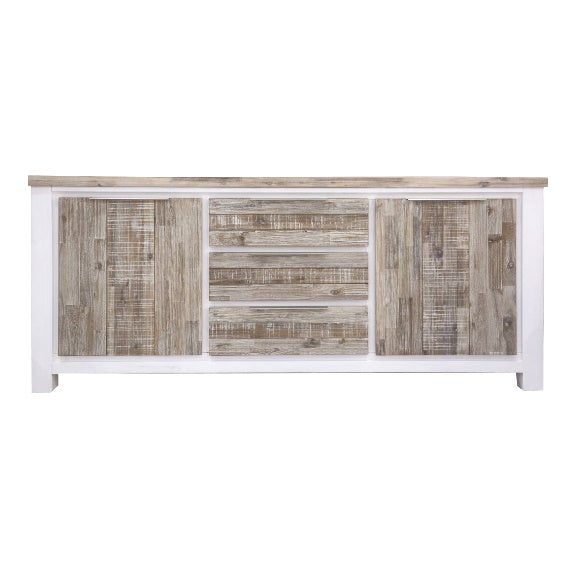 HOMESTEAD HOMESTEAD BUFFET - 2000X450 - ACACIA/WHITE