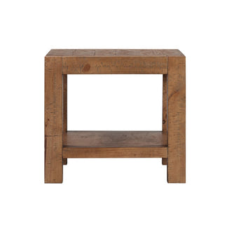 HUGO HUGO LAMP TABLE - 550X550 - RUSTIC PINE