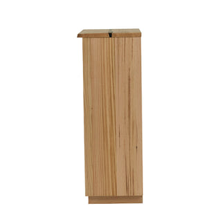KAITLYN KAITLYN TALLBOY - 5 DRAWER - MOUNTAIN ASH/LIVE EDGE