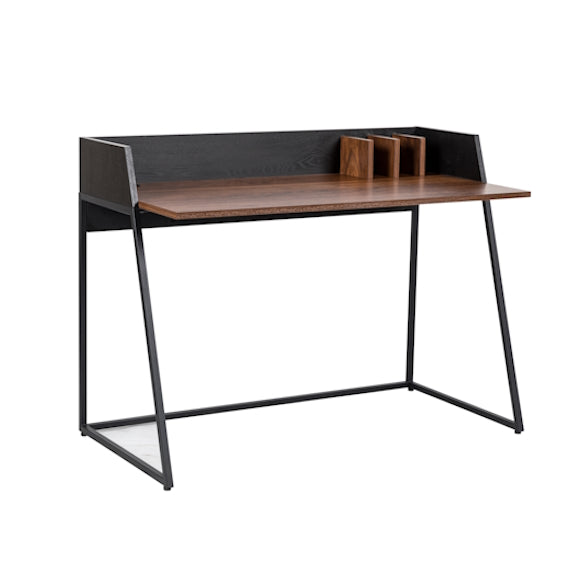 KENNET KENNET DESK - 1200X620 - BLACK/WALNUT