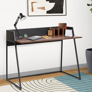 KENNET KENNET DESK - 1200X620 - BLACK/WALNUT