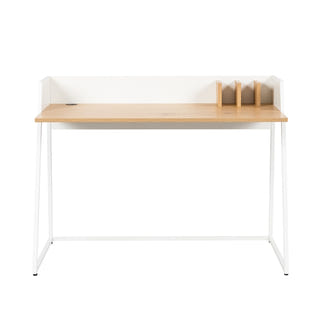 KENNET KENNET DESK - 1200X620 - WHITE/OAK