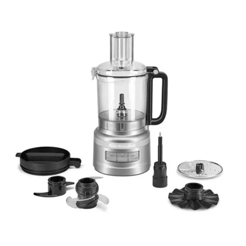 KITCHENAID 9 CUP FOOD PROCESSOR CONTOUR SILVER 250W