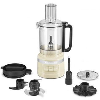 KITCHENAID 9 CUP FOOD PROCESSOR ALMOND CREAM 250W