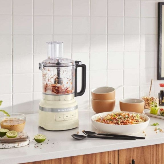 KITCHENAID 9 CUP FOOD PROCESSOR ALMOND CREAM 250W
