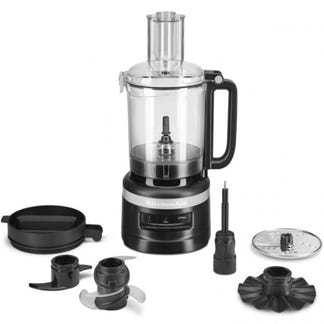 KITCHENAID 9 CUP FOOD PROCESSOR BLACK MATTE 250W
